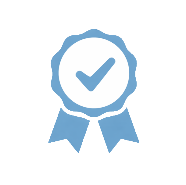 Award badge symbol representing recognition and achievement
