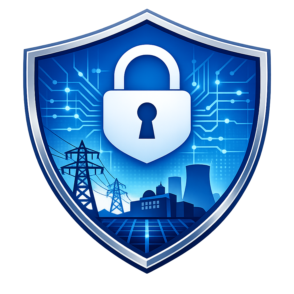 Shield symbol representing cybersecurity and infrastructure protection
